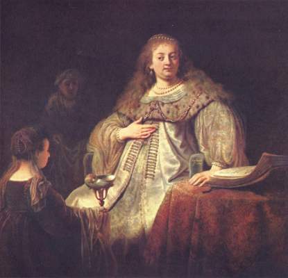 Artemisia a Rembrandt van Rijn