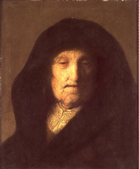 The Artist's Mother a Rembrandt van Rijn