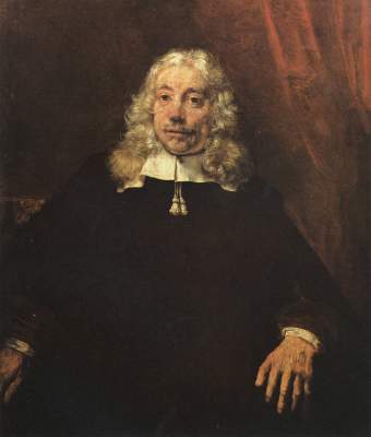 Portrait of an old man a Rembrandt van Rijn