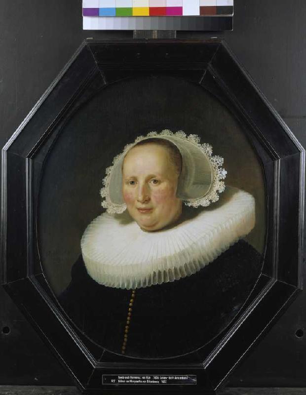 Portrait the Margaretha van Bilderbeecq. a Rembrandt van Rijn