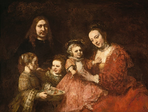 Family portrait a Rembrandt van Rijn