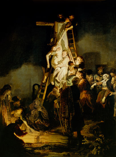The Descent from the Cross a Rembrandt van Rijn