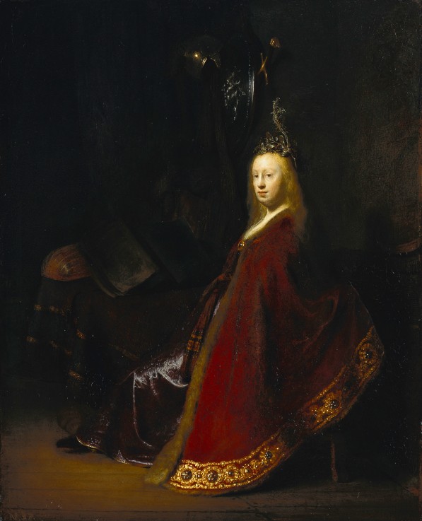Minerva a Rembrandt van Rijn