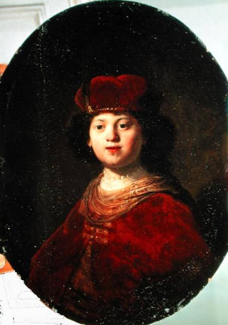 Portrait of a Boy a Rembrandt van Rijn