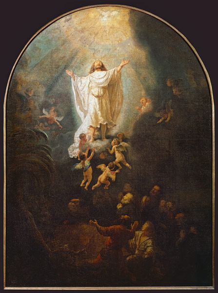 Rembrandt / Ascension of Christ / 1636 a Rembrandt van Rijn