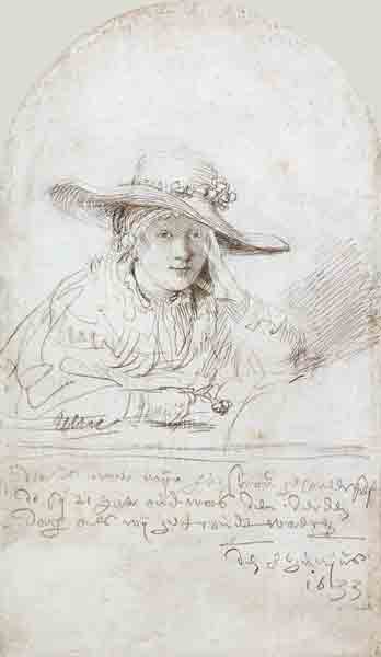 Saskia van Uylenburch a Rembrandt van Rijn