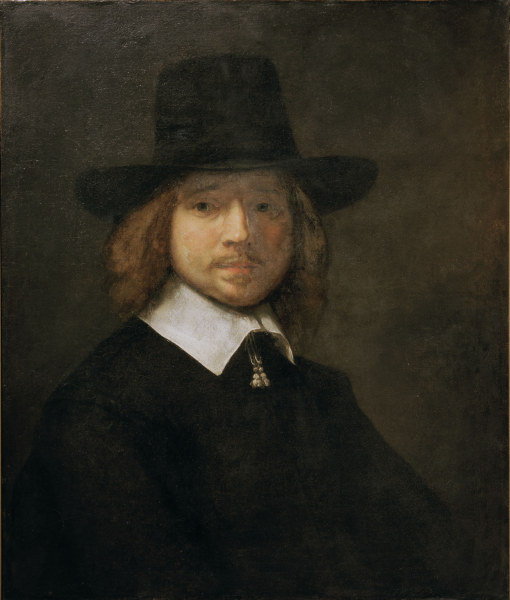 Rembrandt-Umkreis, Herrenbildnis a Rembrandt van Rijn