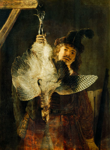Bittern hunter a Rembrandt van Rijn