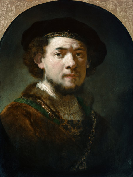Rembrandt, Selbstbildnis/ Sao Paulo a Rembrandt van Rijn