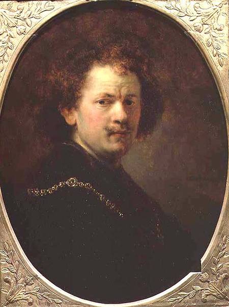 Self Portrait a Rembrandt van Rijn