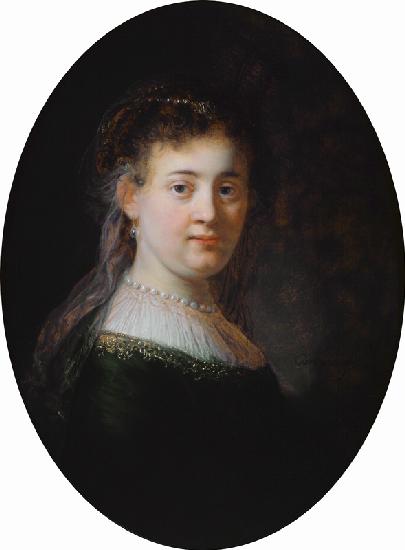 Portrait of Saskia van Uylenburgh