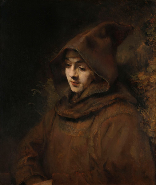 Titus as a monk a Rembrandt van Rijn