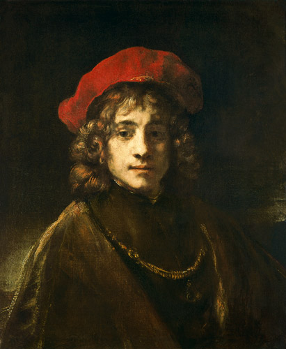 Titus, the Artist's son a Rembrandt van Rijn