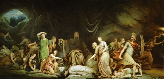 The Court of Death a Rembrandt Peale
