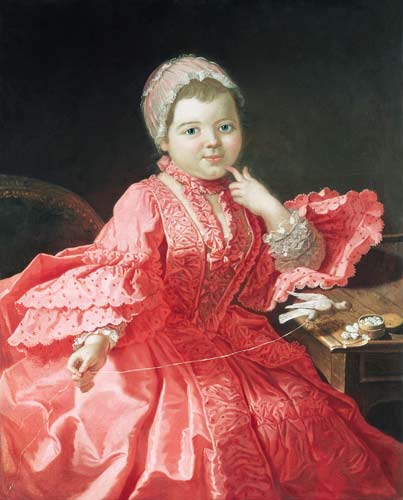 Portrait of a child a Rene Tiercelin