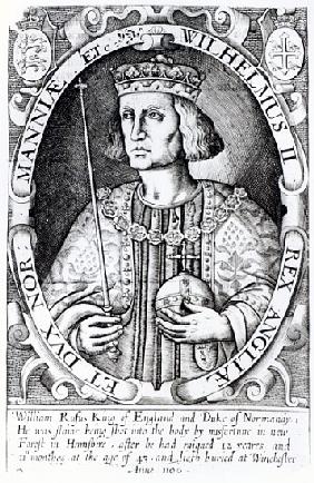 King William II of England