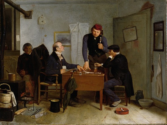 The Card Players a Richard Caton Woodville