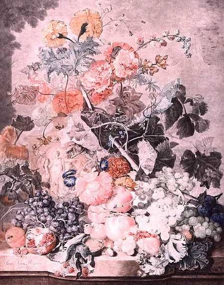 A Fruit Piece, 1781 a Richard Earlom