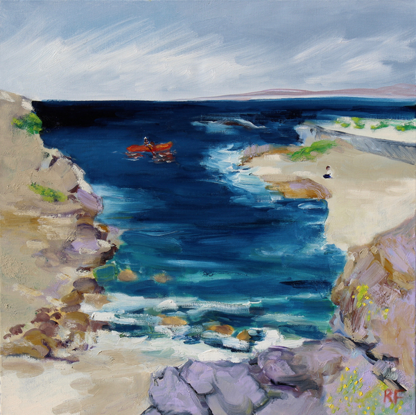 Kayaker, Monterey Bay a Richard Fox