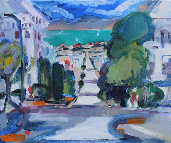 Pacific Heights to the Bay a Richard Fox