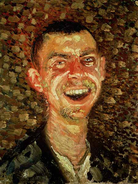 Self Portrait Laughing a Richard Gerstl