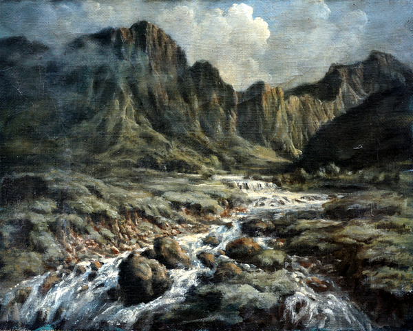 Mountain River a Richard  Willis