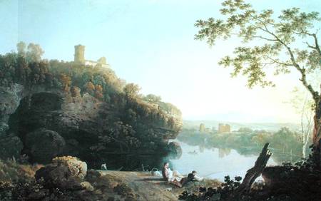 Classical Landscape: View on the Arno a Richard Wilson