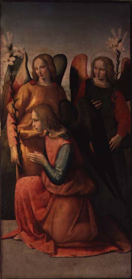 Three Angels (panel) (pair of 80358) a Ridolfo Ghirlandaio