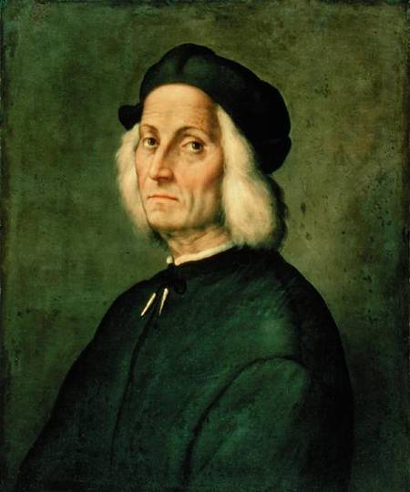 Portrait of an Old Man a Ridolfo Ghirlandaio