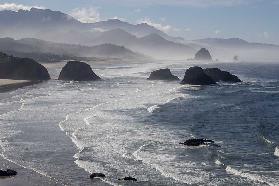 Morning view from Ecola Point