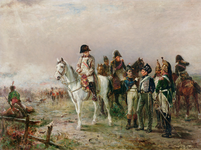 The Turning Point at Waterloo a Robert Alexander Hillingford
