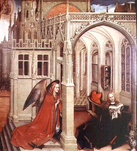The Annunciation a Robert Campin