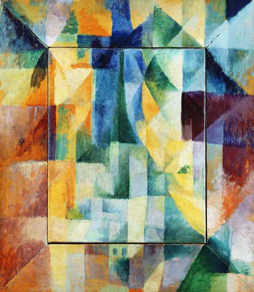 Window picture. a Robert Delaunay