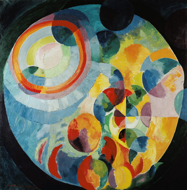 Formes circulaires, Soleil et Lune a Robert Delaunay