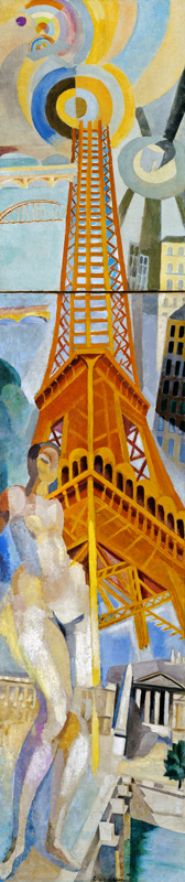 La Ville de Paris, la Femme et la Tour Eiffel a Robert Delaunay