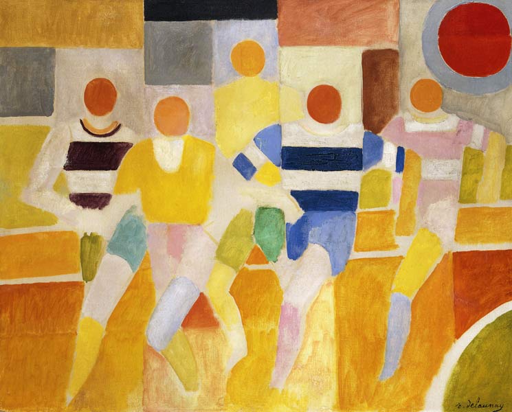 Die Läufer (Les Coureurs) a Robert Delaunay