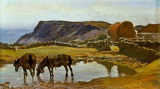 Watering the Horses a Robert Farren