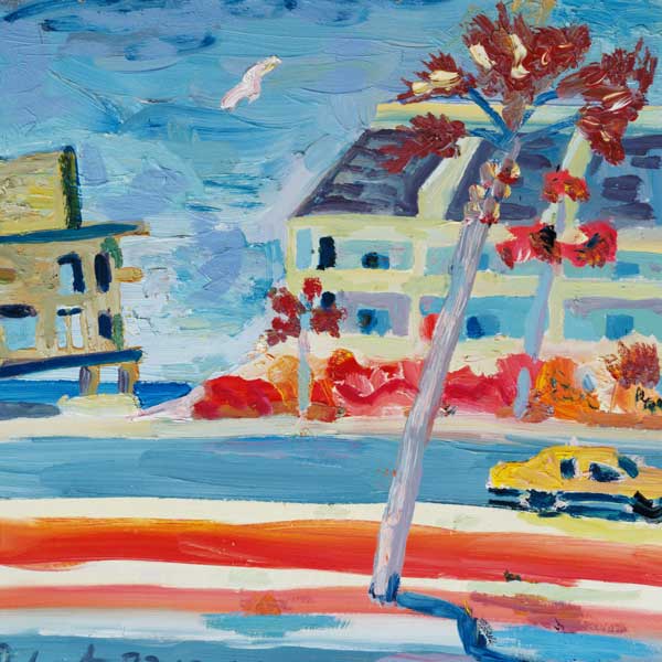 Winter in Florida, 1998 (oil on board)  a Robert  Hobhouse