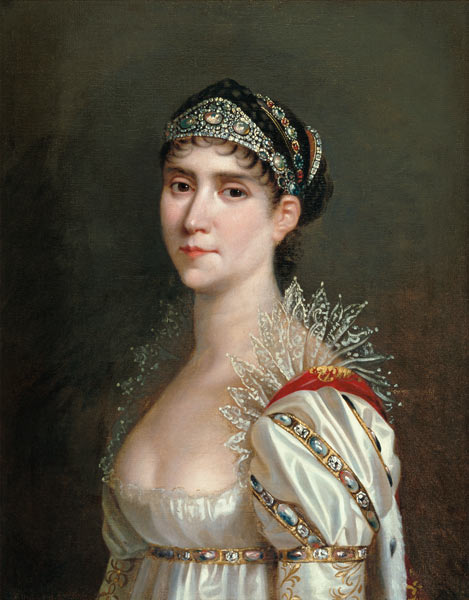 Empress Josephine / Painting by Lefevre a Robert Lefevre