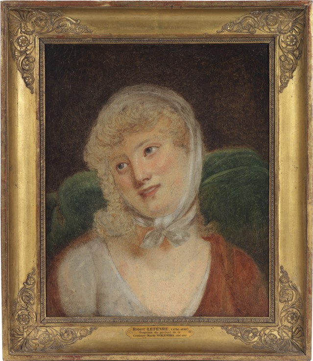 Portrait of Maria Countess Walewska (1786-1817) a Robert Lefevre
