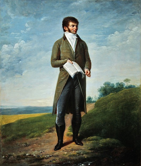 Portrait of a man a Robert Lefevre