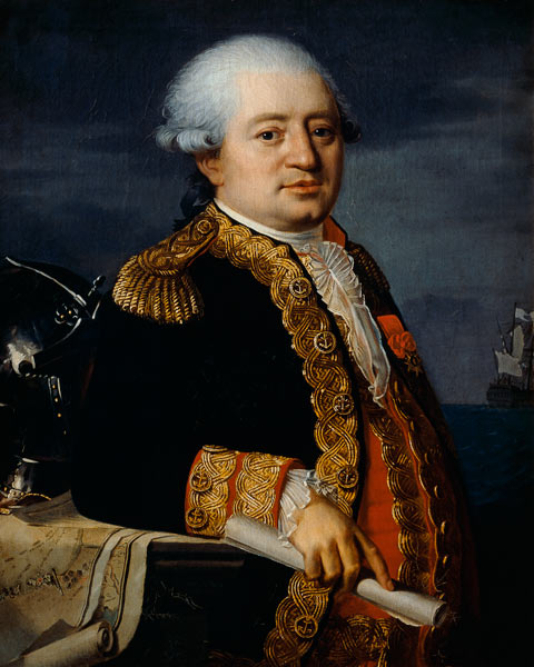 Portrait of the Comte de La Couldre de La Bretonniere a Robert Lefevre