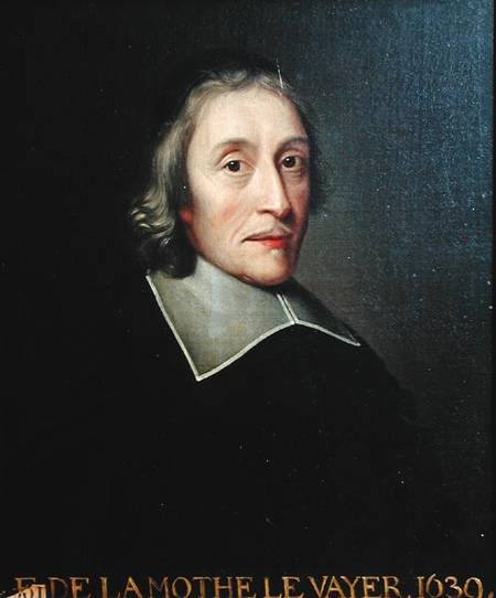 Portrait of Francois de la Mothe Le Vayer (1588-1672) a Robert Nanteuil