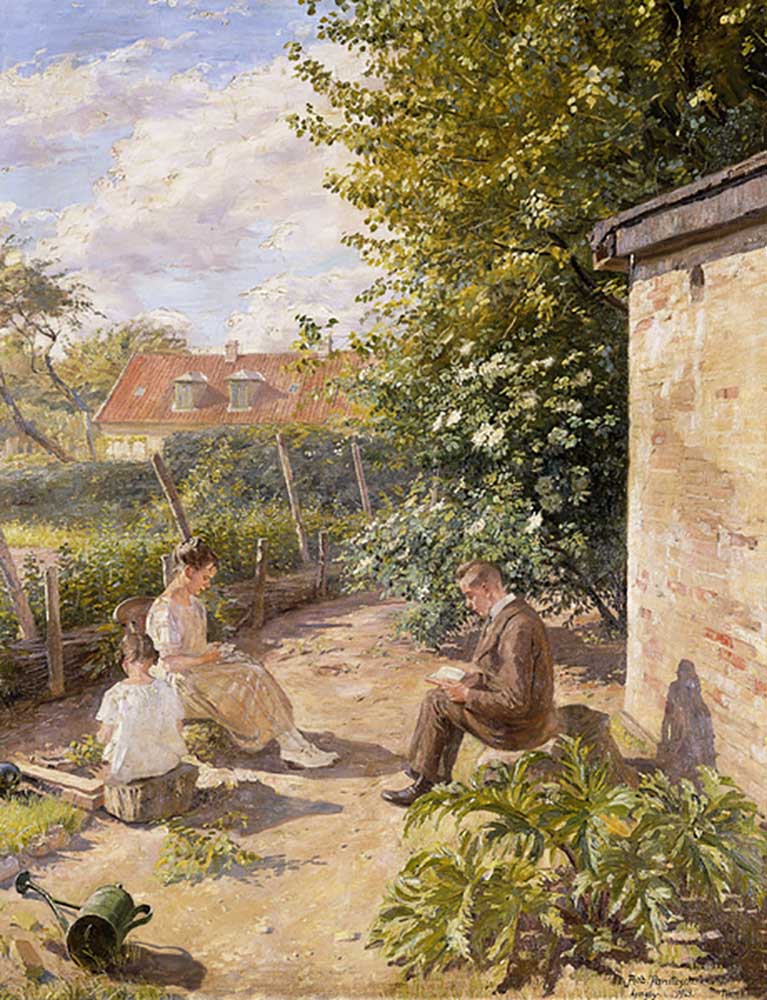 In the Garden, 1923 a Robert Panitzsch