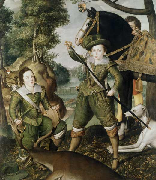 Henry, Prince of Wales (1594-1612) and Robert Devereux a Robert Peake