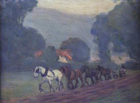 The Four Horse Team a Robert Polhill Bevan