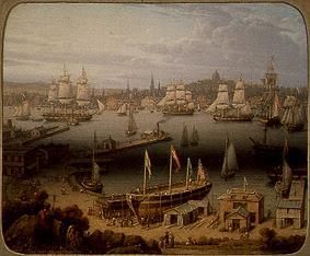 The port of Boston a Robert Salmon