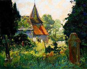 View of the Parish Church of St. James, Ashurst, West Sussex