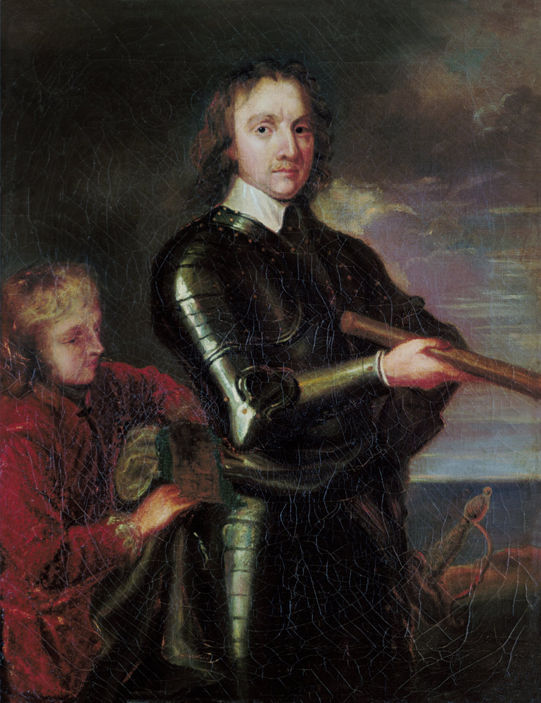 Portrait of Oliver Cromwell (1599-1658) a Robert Walker