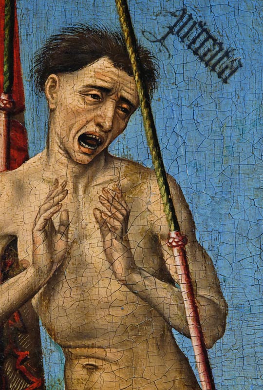 R. van der Weyden, Michael, Damned a Rogier van der Weyden
